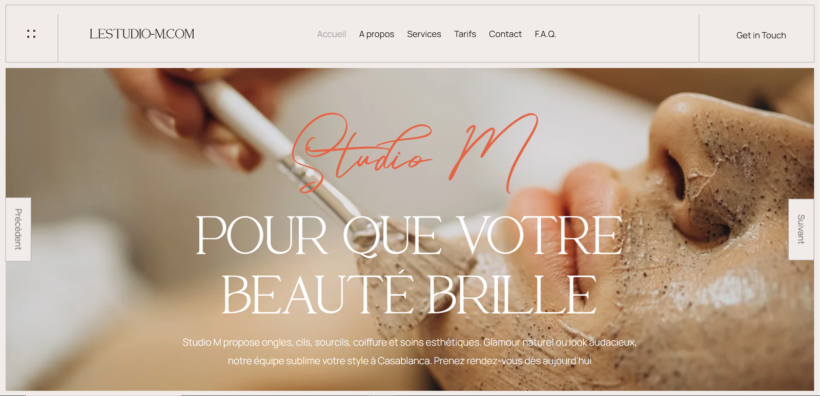le studio M site web