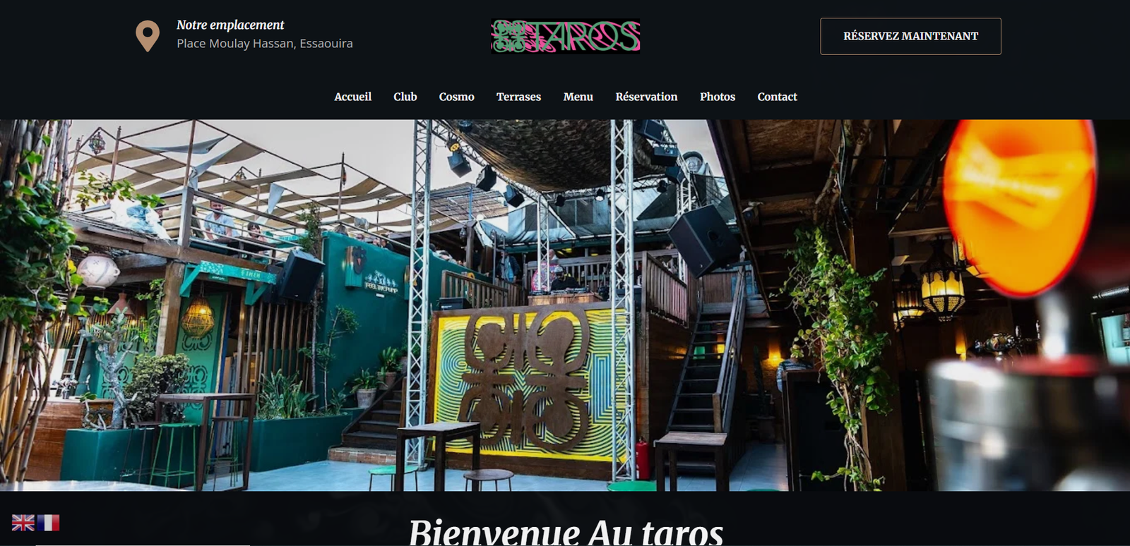 taros longue site web